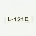 Supvan L-121E label tape transparent/black print, 9 mm
