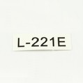 Supvan L-221E label tape white/black print, 9 mm