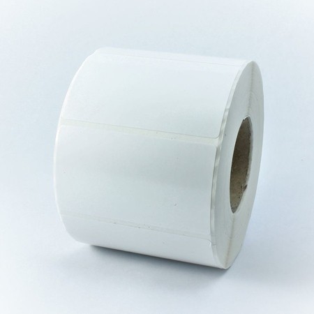 Plastové štítky 105x35 mm bílé, 1000 ks