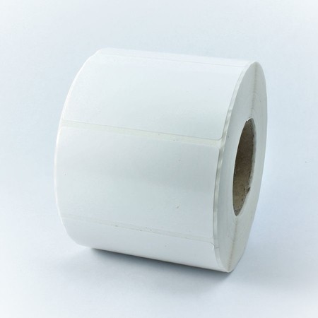 Plastové štítky 80x60 mm bílé, 1000 ks