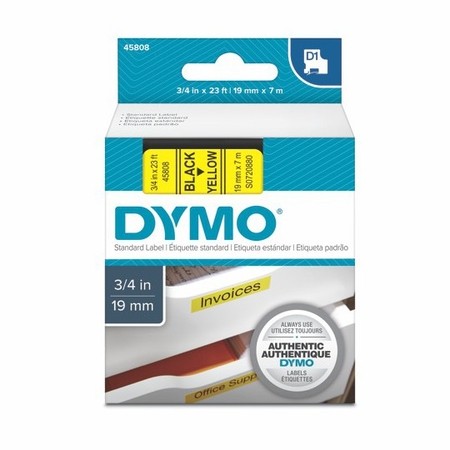Páska Dymo S0720880 žlutá/černý tisk, 19 mm