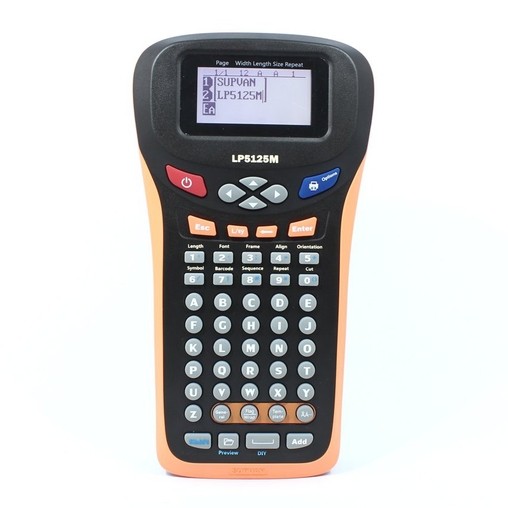 Label maker Supvan LP5125M with a 5 year warranty!