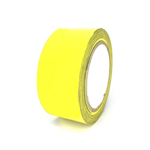 Podlahová páska TMF01 žlutá 50 mm, délka 30 m
