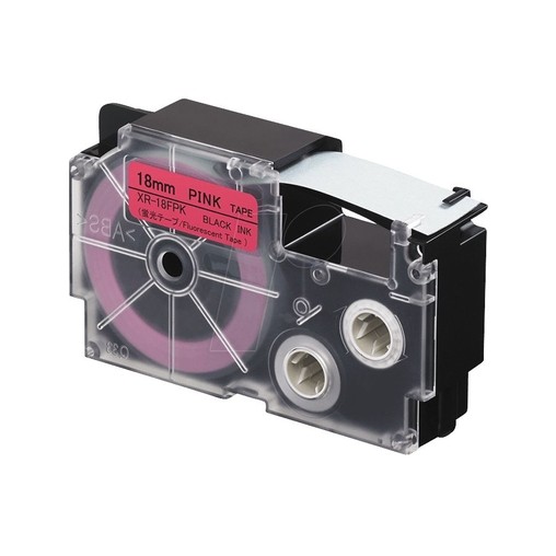 Páska XR-18FPK1 signální růžová/černá, 18 mm x 5.5 m
